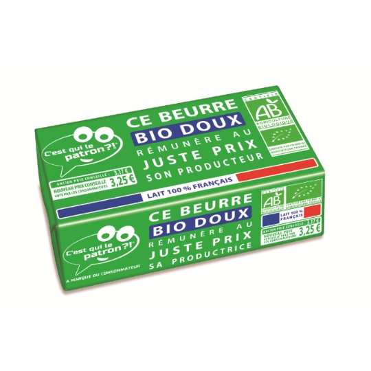 Beurre doux Bio C'EST QUI LE PATRON ?!