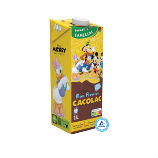 Lait Chocolaté Chocolaté Réduit en Sucres Mickey et ses Amis CACOLAC