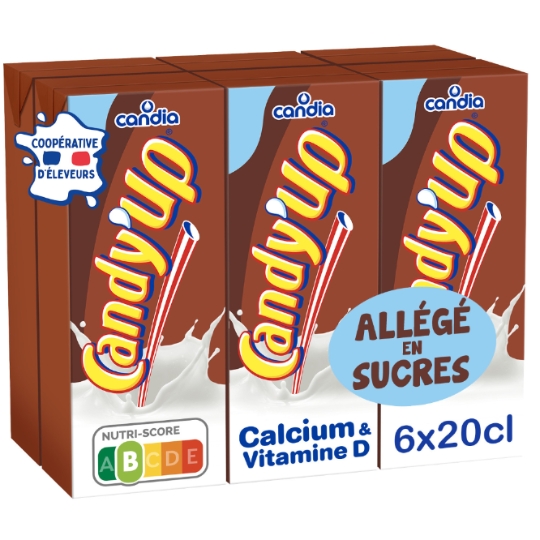 Boisson Lactée Chocolat Allégée CANDIA