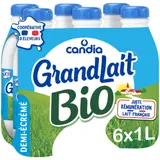 Lait Bio Demi Ecrémé GrandLait CANDIA