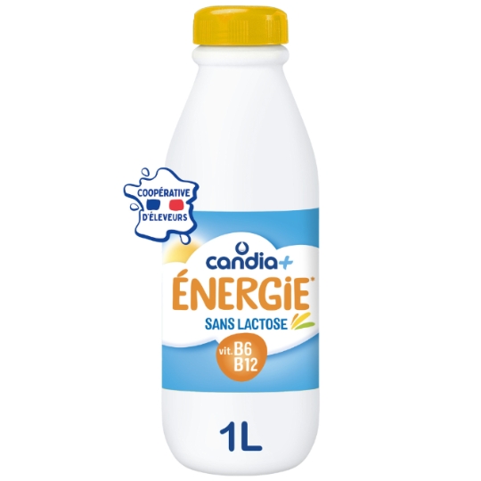 Lait Energie Sans Lactose CANDIA+