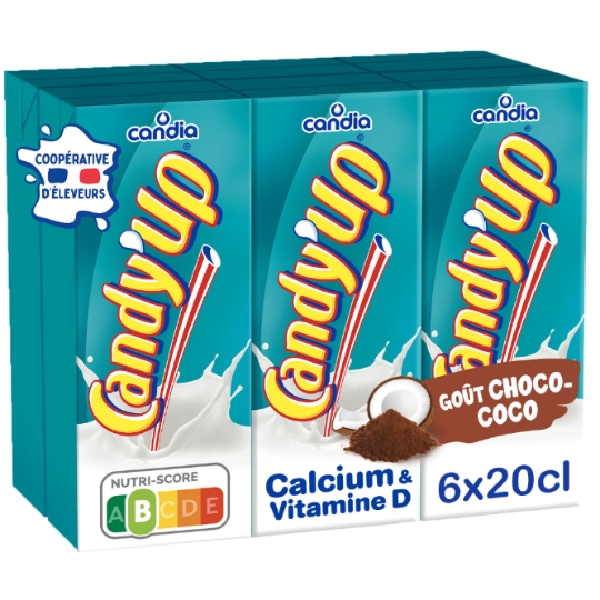 Boisson Lactée Chocolat-Coco CANDY'UP