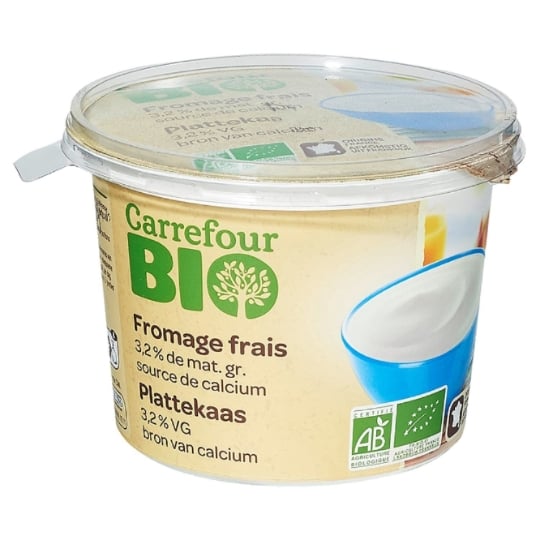 Fromage frais nature  Bio CARREFOUR BIO