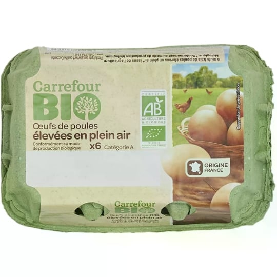 Œufs Bio CARREFOUR BIO