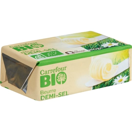 Beurre Demi-sel  Bio CARREFOUR BIO
