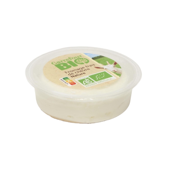 Fromage de chèvre frais nature bio CARREFOUR BIO