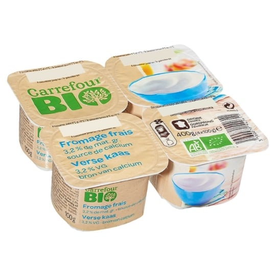 Fromage frais nature  Bio CARREFOUR BIO