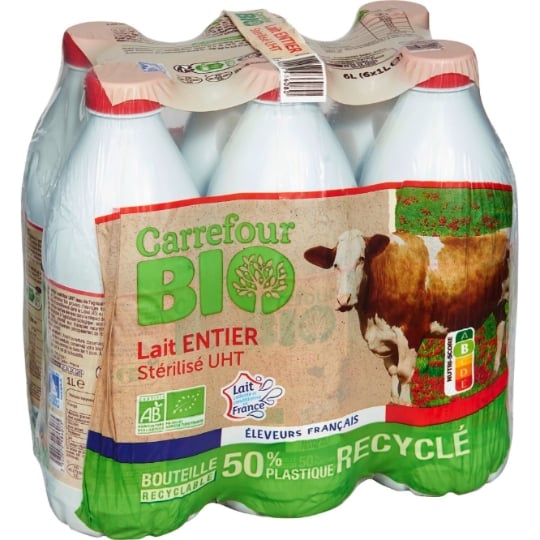 Lait Entier Bio CARREFOUR BIO