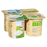 Yaourts nature  Bio CARREFOUR BIO