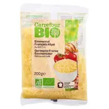 Fromage Râpé  Emmental Au Lait Cru Bio CARREFOUR BIO