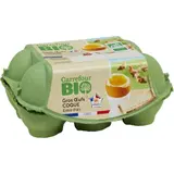 Œufs  gros coque Bio CARREFOUR BIO