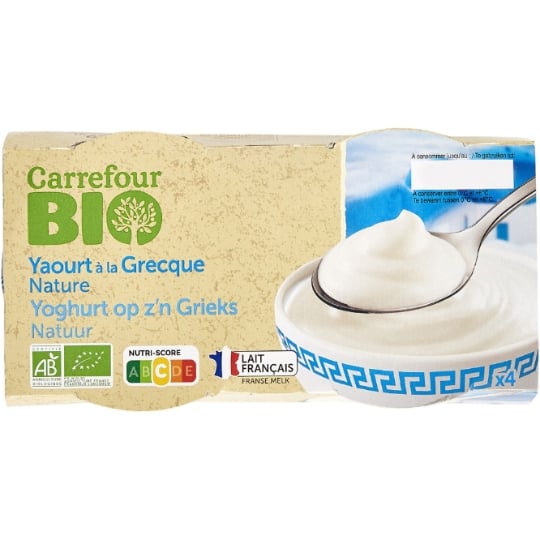 Yaourts à la Grecque Bio CARREFOUR BIO