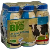 Lait Demi-Ecrémé Bio CARREFOUR BIO