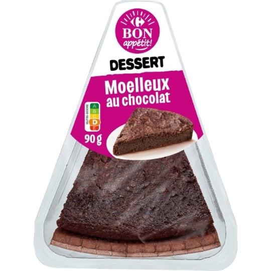 Moelleux au chocolat CARREFOUR BON APPETIT !