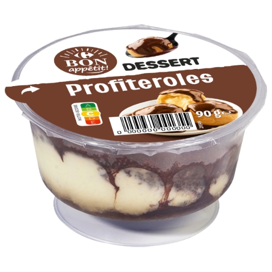 Dessert profiteroles CARREFOUR BON APPETIT !