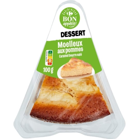 Gâteau pommes caramel CARREFOUR BON APPETIT !