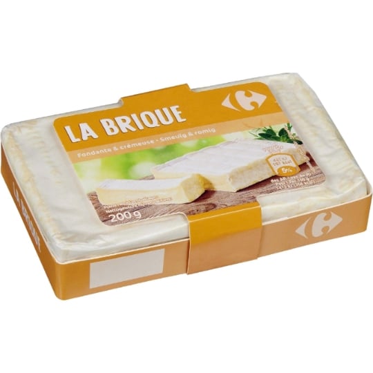 Fromage La Brique Fondante Et Crémeuse CARREFOUR CLASSIC'