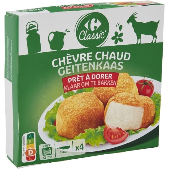 Chèvre chaud prêt à dorer CARREFOUR CLASSIC'