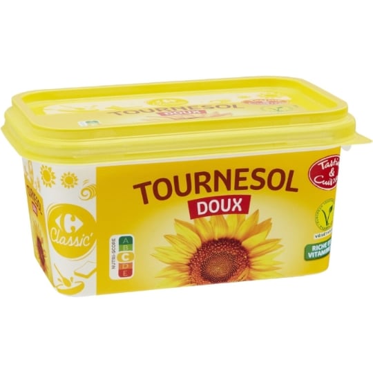 Margarine doux tartine & cuisson CARREFOUR CLASSIC'