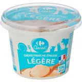 Crème Fraîche Epaisse Légère 15% Mat.Gr. CARREFOUR CLASSIC'