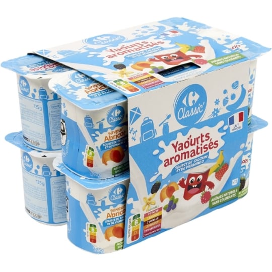 Yaourts aromatisés CARREFOUR CLASSIC'