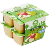 Compote Pomme Poire Sans Sucres CARREFOUR CLASSIC'