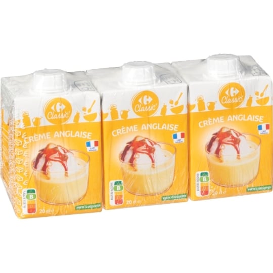 Crème Anglaise CARREFOUR CLASSIC'