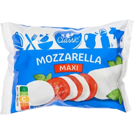 Mozzarella  Maxi CARREFOUR CLASSIC'