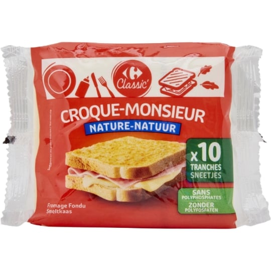 Fromage Croque-Monsieur Nature CARREFOUR CLASSIC'