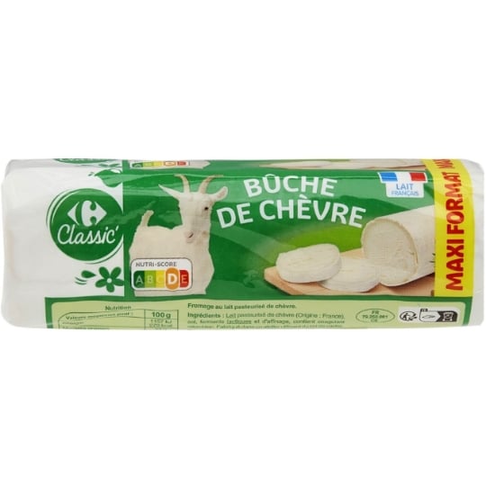 Bûche de chèvre CARREFOUR CLASSIC'