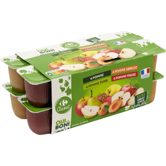 Compote Assortiment de Fruits CARREFOUR CLASSIC'