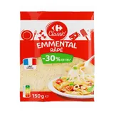 Fromage Râpé Emmental Réduit en Sel -30% CARREFOUR CLASSIC'
