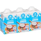 Crème Légère Semi-Épaisse CARREFOUR CLASSIC'