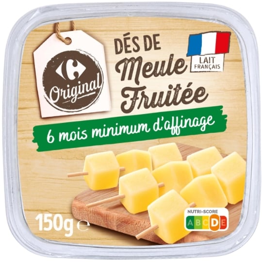 Dés de Fromage Meule Fruitée CARREFOUR CLASSIC'