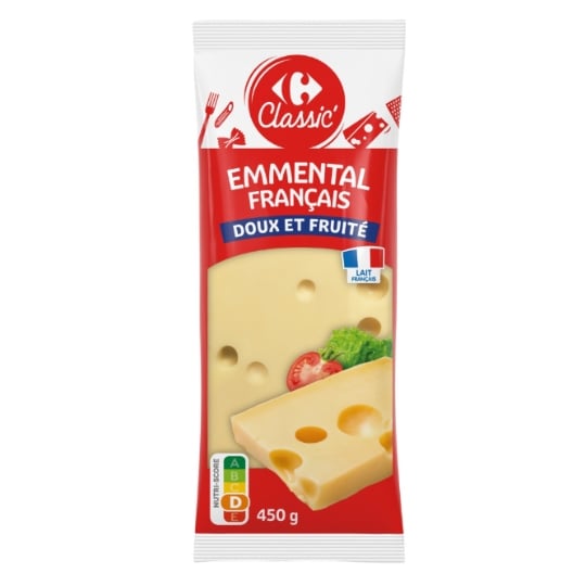 Emmental français CARREFOUR CLASSIC'