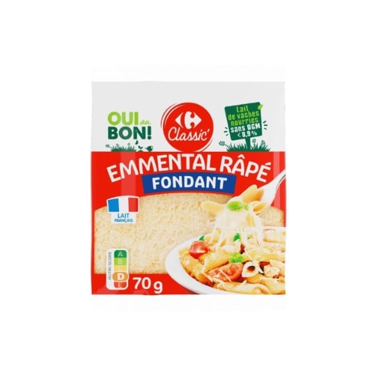 Fromage Râpé  Emmental CARREFOUR CLASSIC'