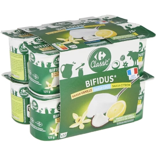 Yaourts aux fruits bifidus CARREFOUR CLASSIC'