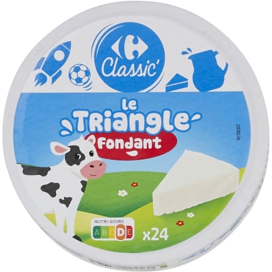 Fromage triangle fondant CARREFOUR CLASSIC'
