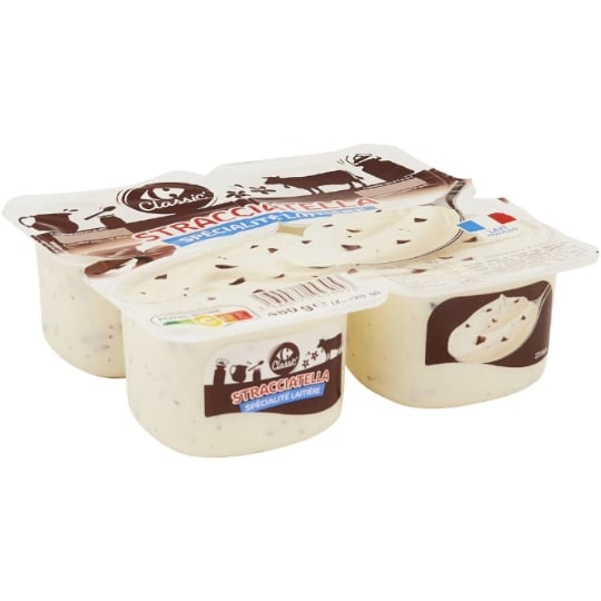 Crème Dessert Stracciatella CARREFOUR CLASSIC'