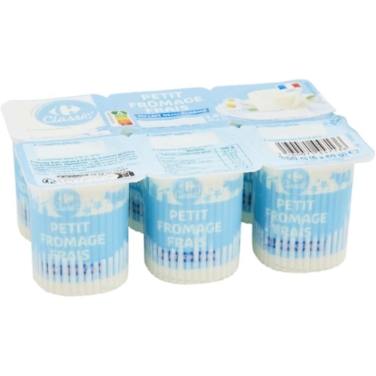 Fromage frais 3,8% MG CARREFOUR CLASSIC'