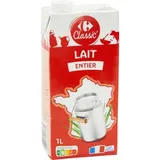 Lait Entier UHT CARREFOUR CLASSIC'