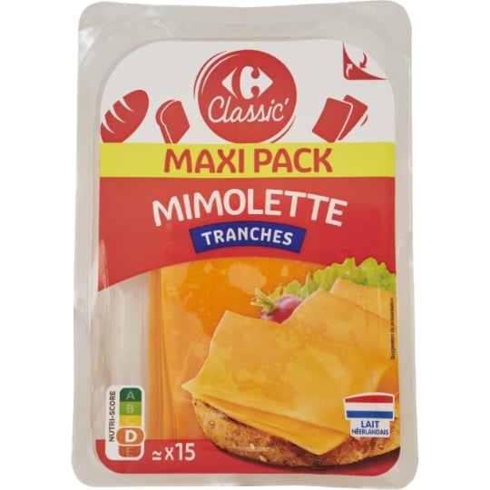 Mimolette en Tranches CARREFOUR CLASSIC'