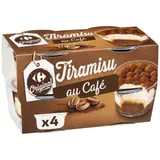 Dessert Tiramisu au café CARREFOUR ORIGINAL