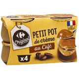 Crème dessert café CARREFOUR ORIGINAL