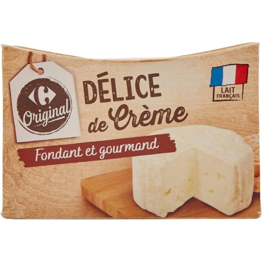 Fromage Délice de crème CARREFOUR ORIGINAL