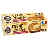 Dessert crème brûlée CARREFOUR ORIGINAL
