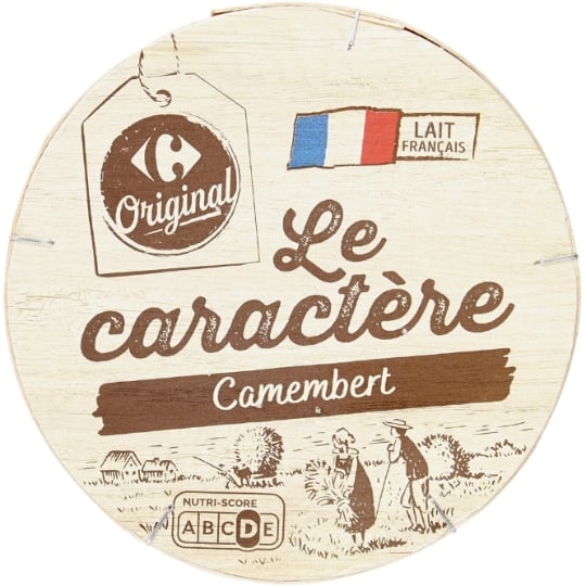 Camembert Le Caractère CARREFOUR ORIGINAL