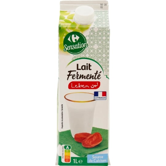Lait Fermenté Leben CARREFOUR SENSATION