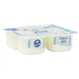 Yaourts Nature Velours de Lait nature CARREFOUR SENSATION