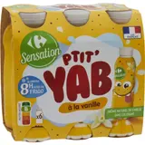 Yaourt à boire vanille CARREFOUR SENSATION
